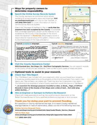 Private Drainage Flyer Page 2